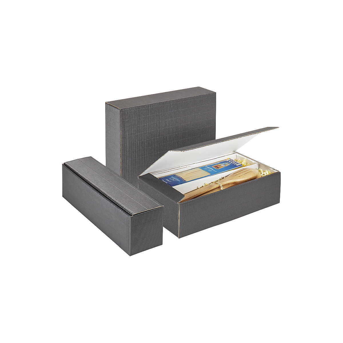 Flaschen-Geschenkkarton, offene Welle ratioform (Produktabbildung 6)-5