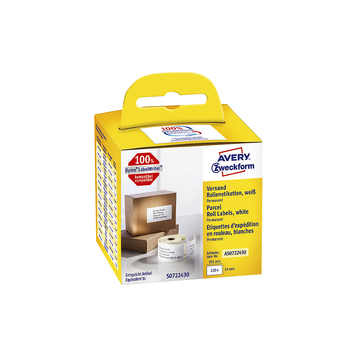 Adress- und Versand-Rollenetiketten