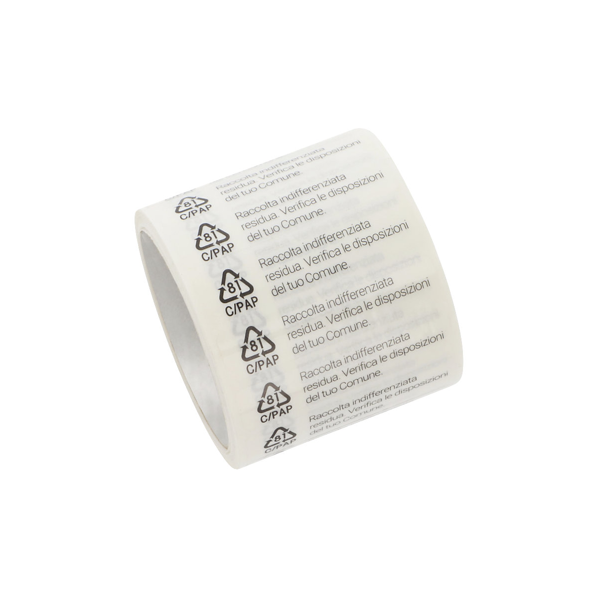 Etiketten ratioform
