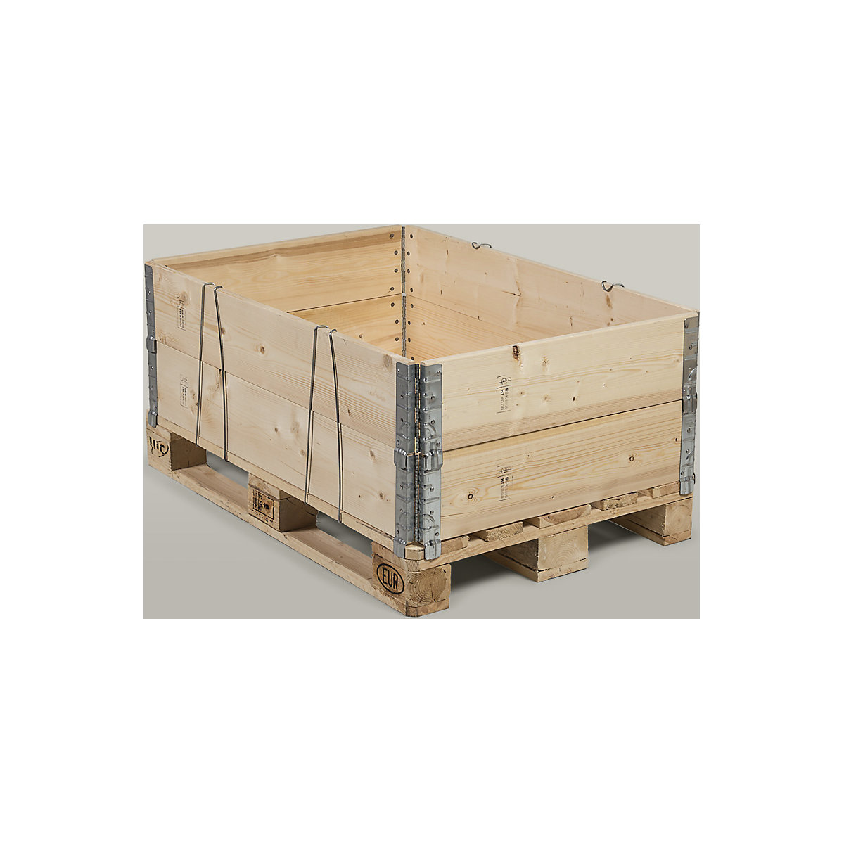 Kaiserkraft Pallet Frame Lock Gray 5