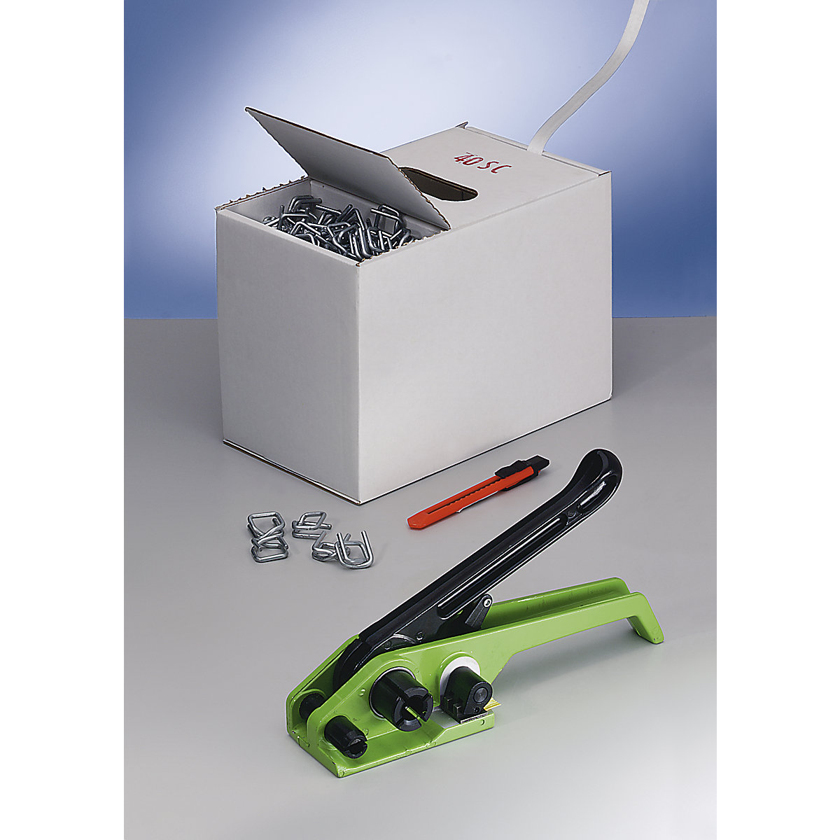 Umreifungs-Set, PET-Kraftband verleimt ratioform (Produktabbildung 4)-3