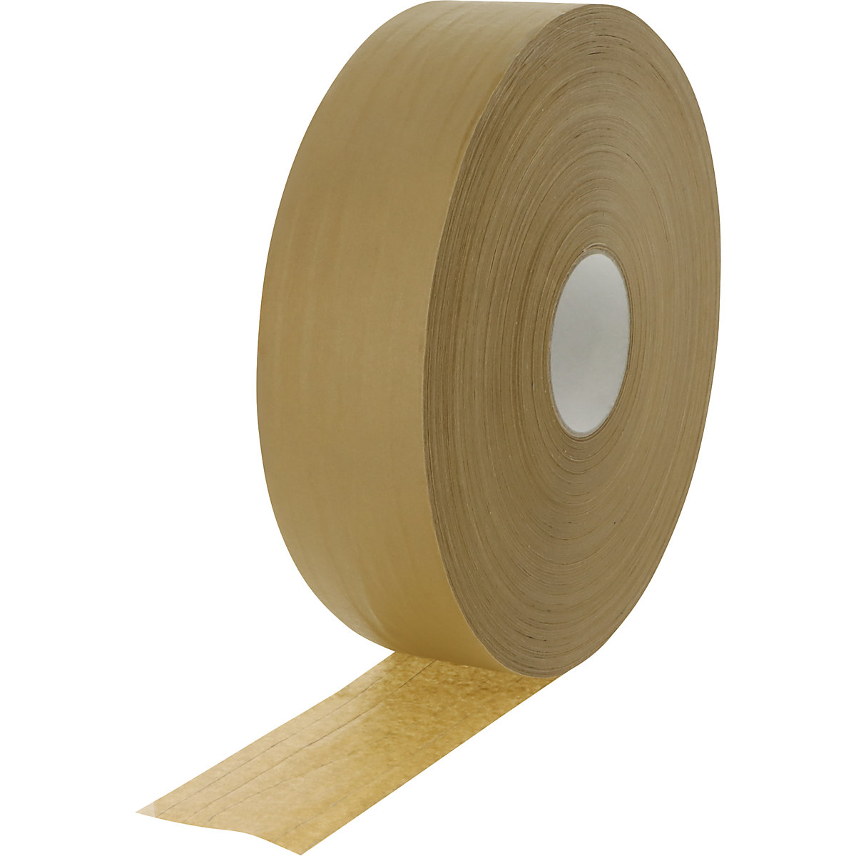 Papier-Maschinenklebeband E-Commerce ratioform, fadenverstärkt, Naturkautschuk, Bandbreite 75 mm, 500 m-1