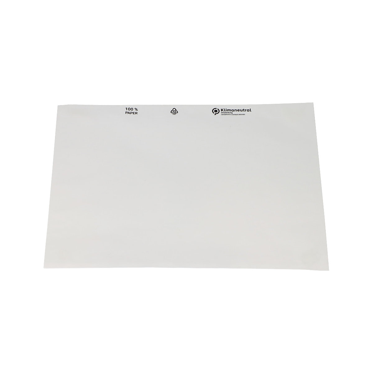 Dokumententaschen aus Papier terra, Transparent, VE 1000 Stk, LxB 240 x 175 mm, ab 5 VE-5