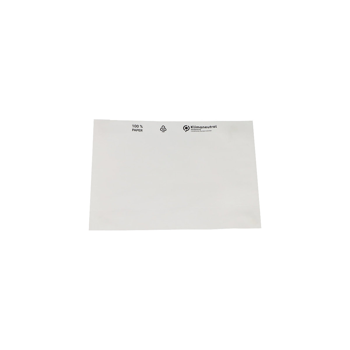 Dokumententaschen aus Papier terra, Transparent, VE 1000 Stk, LxB 175 x 131 mm-3