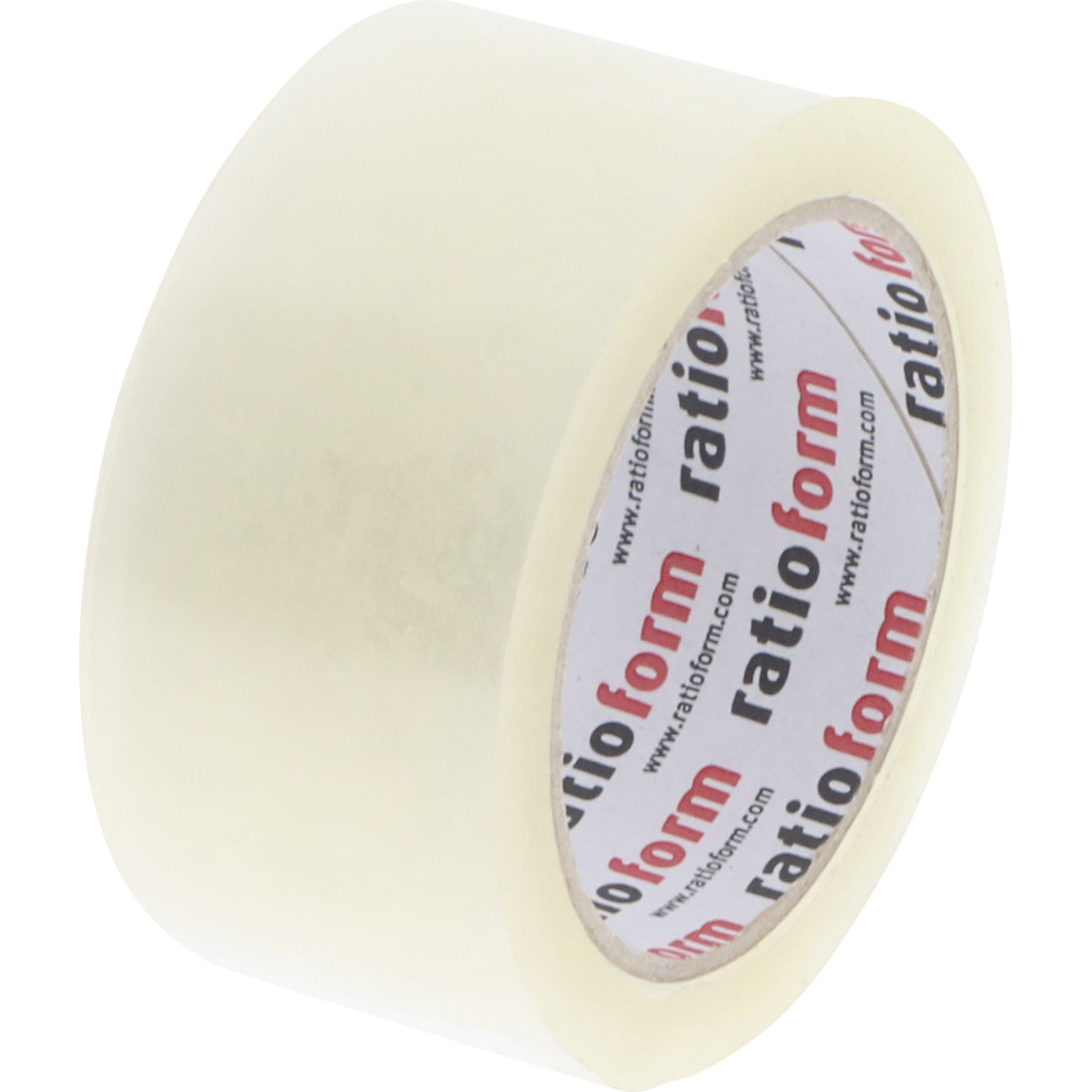 PVC-Packband ratioform economy, Materialstärke 52 µm, VE 6 Rollen, transparent, Bandbreite 48 mm-1