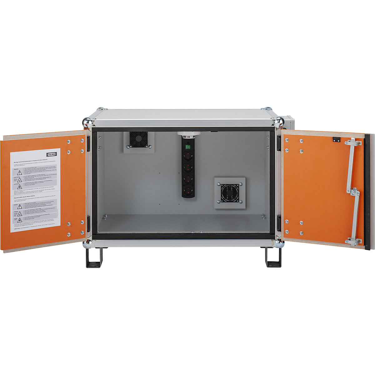 PREMIUM biztonsági akkumulátortöltő szekrény – CEMO (Termék képe 2)-1