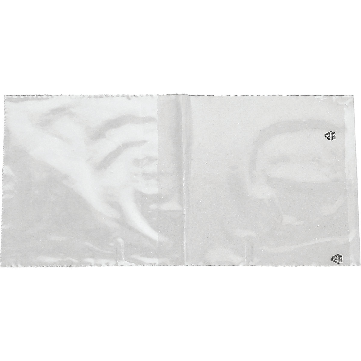 Ploché vrecko, hrúbka fólie 50 µm, OJ 1000 ks, š x d 150 x 300 mm