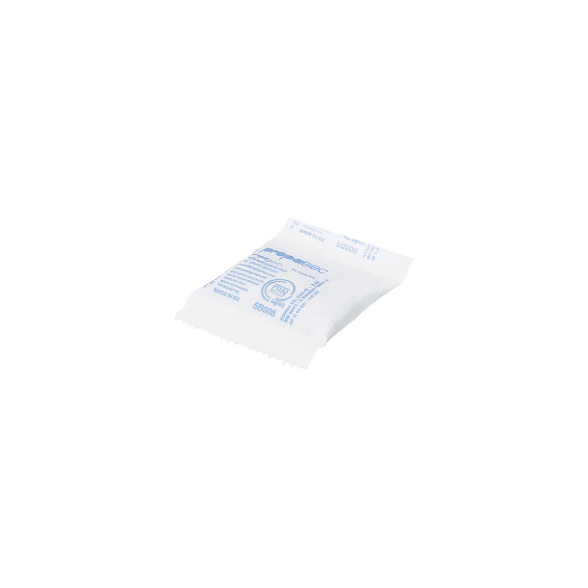 Droogmiddelzakjes, wit, l x b x h = 140 x 95 x 15 mm, VE = 210 stuks-5