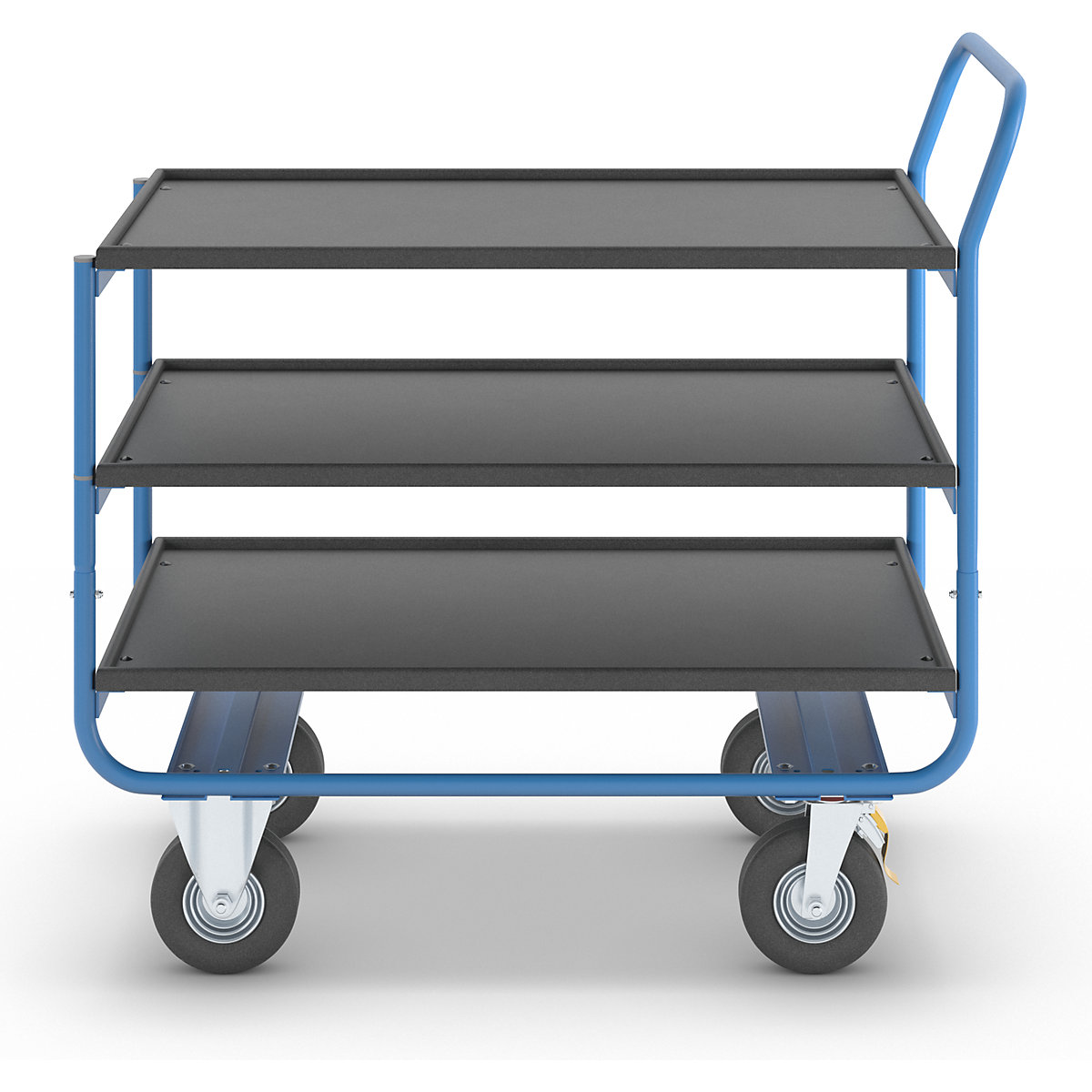 Stolový vozík, nosnost 150 kg – eurokraft pro (Obrázek výrobku 4)-3