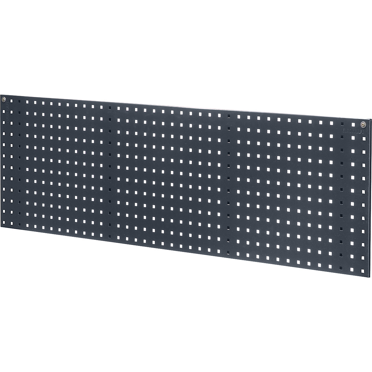 Děrovaná deska pro držáky nástrojů – eurokraft pro, délka 1524 mm, antracitově šedá-5