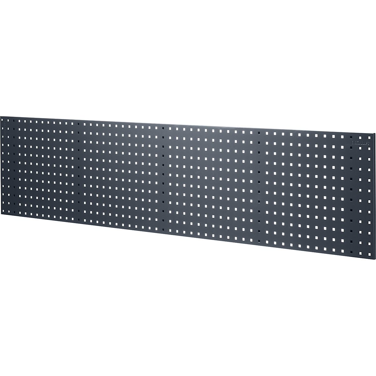 Děrovaná deska pro držáky nástrojů – eurokraft pro, délka 2019 mm, antracitově šedá-5