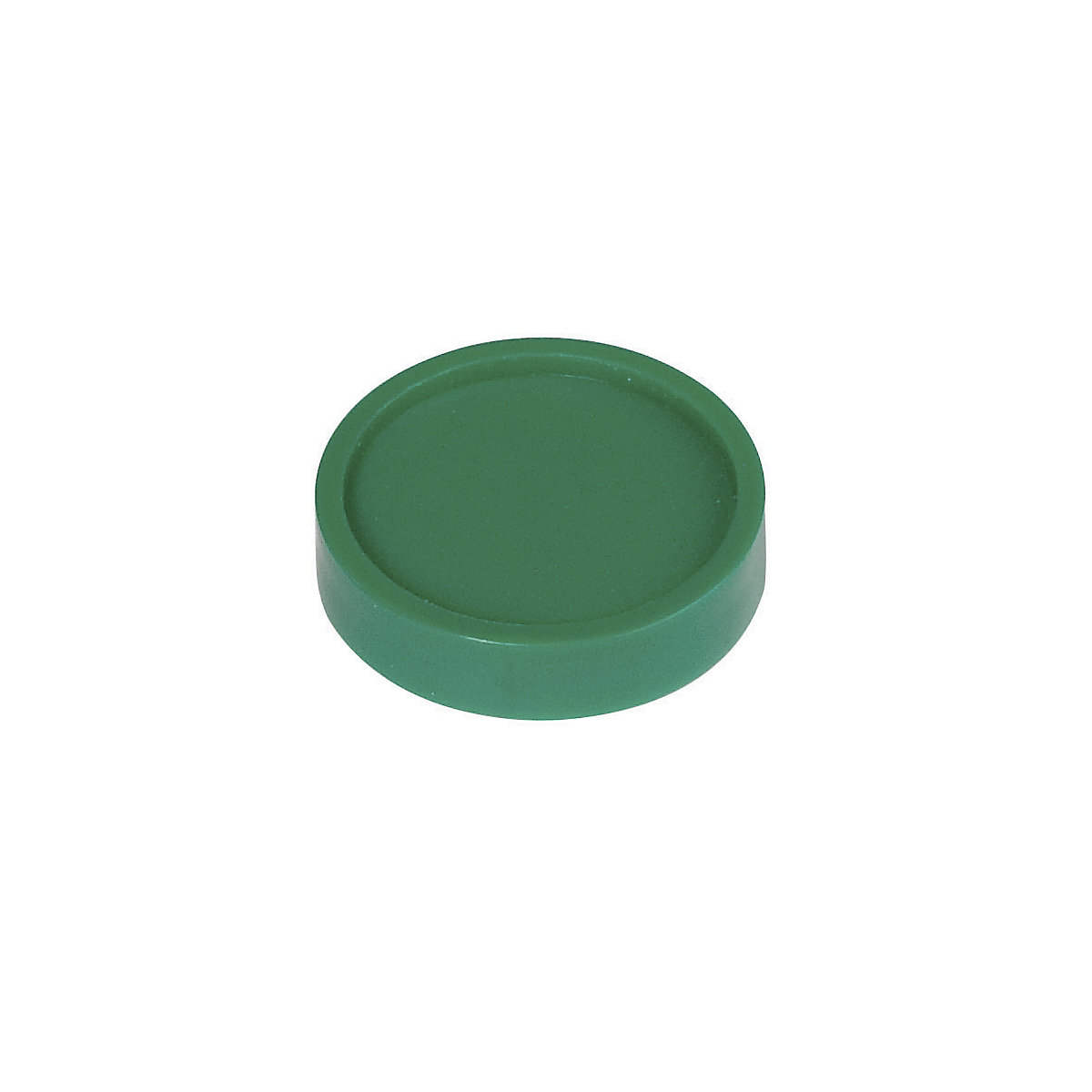 Kruhové magnety – MAUL, Ø 30 mm, bal.j. 100 ks, zelená-3