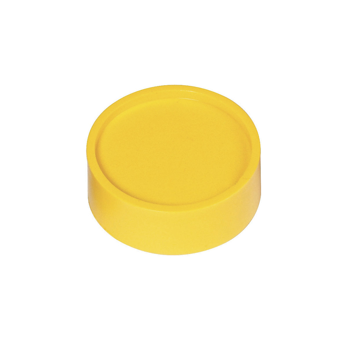 Kruhové magnety – MAUL, Ø 34 mm, bal.j. 50 ks, žlutá-6