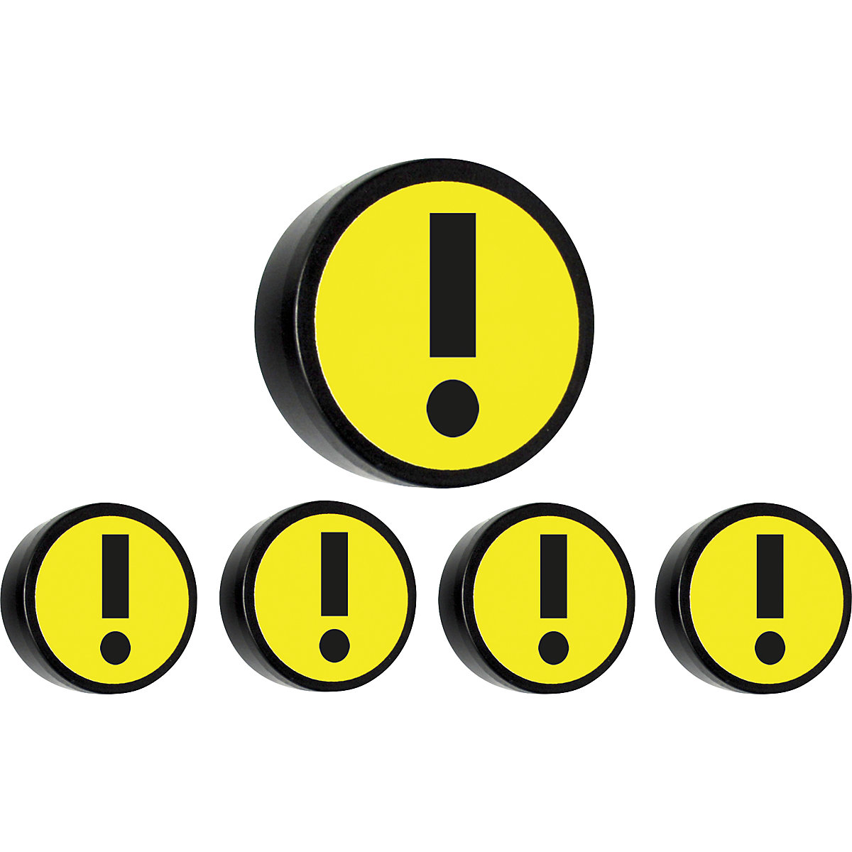 Kruhový magnet ATTENTION &ndash; SMIT VISUAL