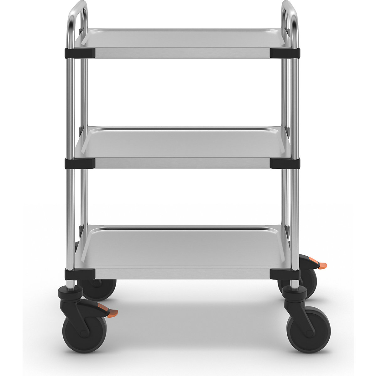 Servírovací vozík z ušľachtilej ocele 640-RL (Zobrazenie produktu 6)-5