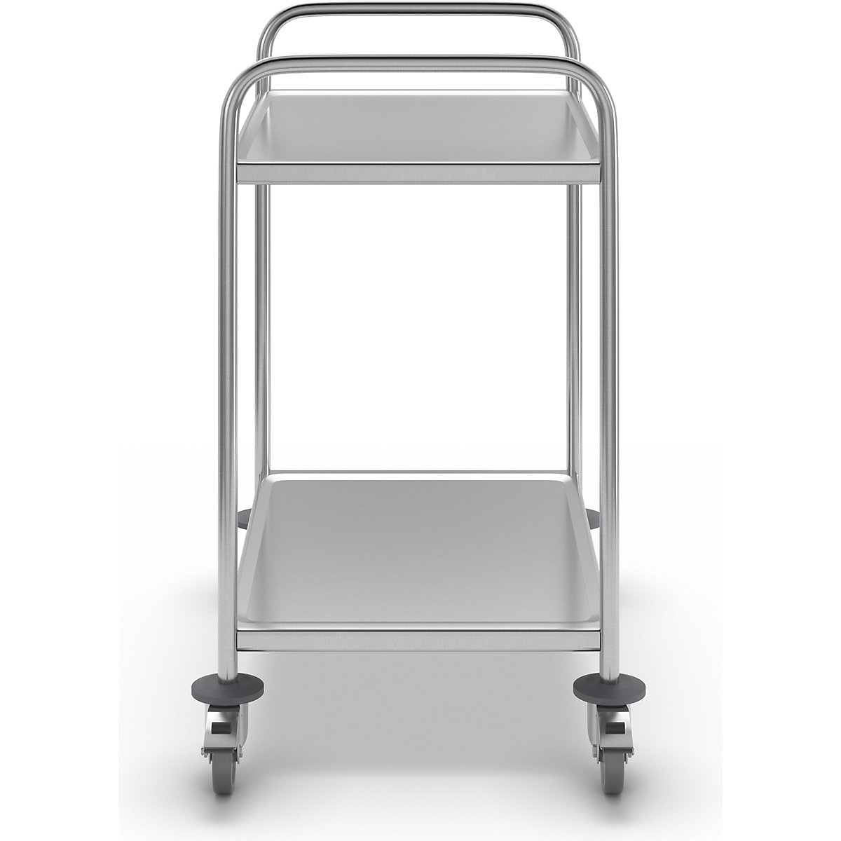 Servírovací vozík z ušľachtilej ocele – Kongamek (Zobrazenie produktu 2)-1