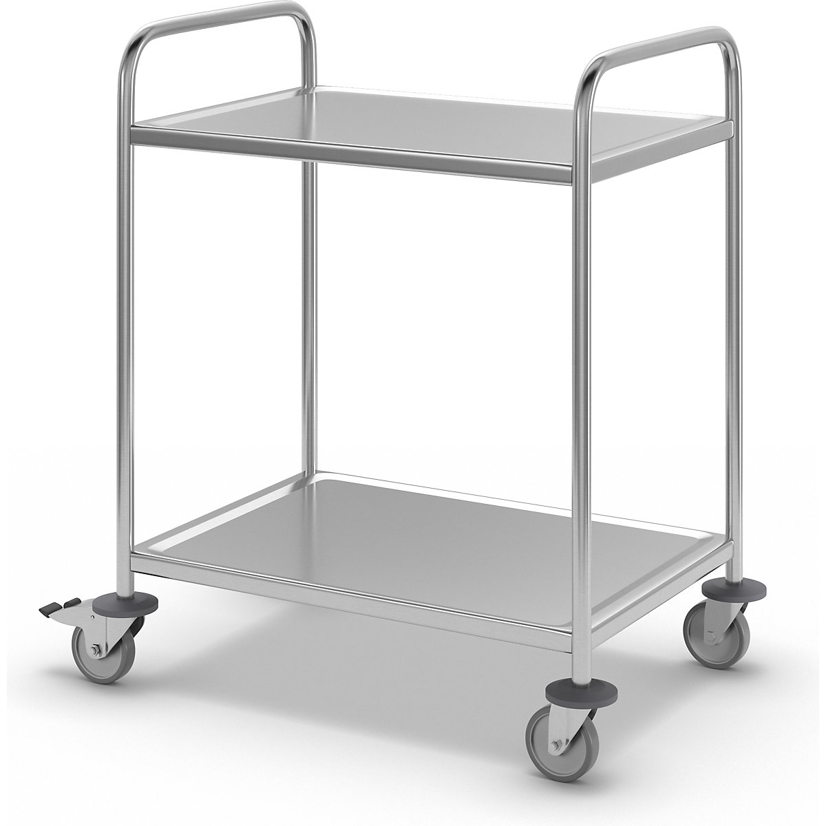 Servírovací vozík z ušľachtilej ocele – Kongamek (Zobrazenie produktu 4)-3
