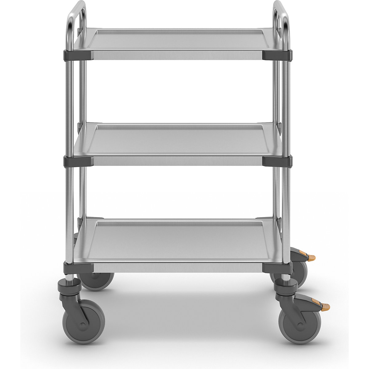 Stolový vozík z ušľachtilej ocele VARITHEK SERVO+ (Zobrazenie produktu 8)-7