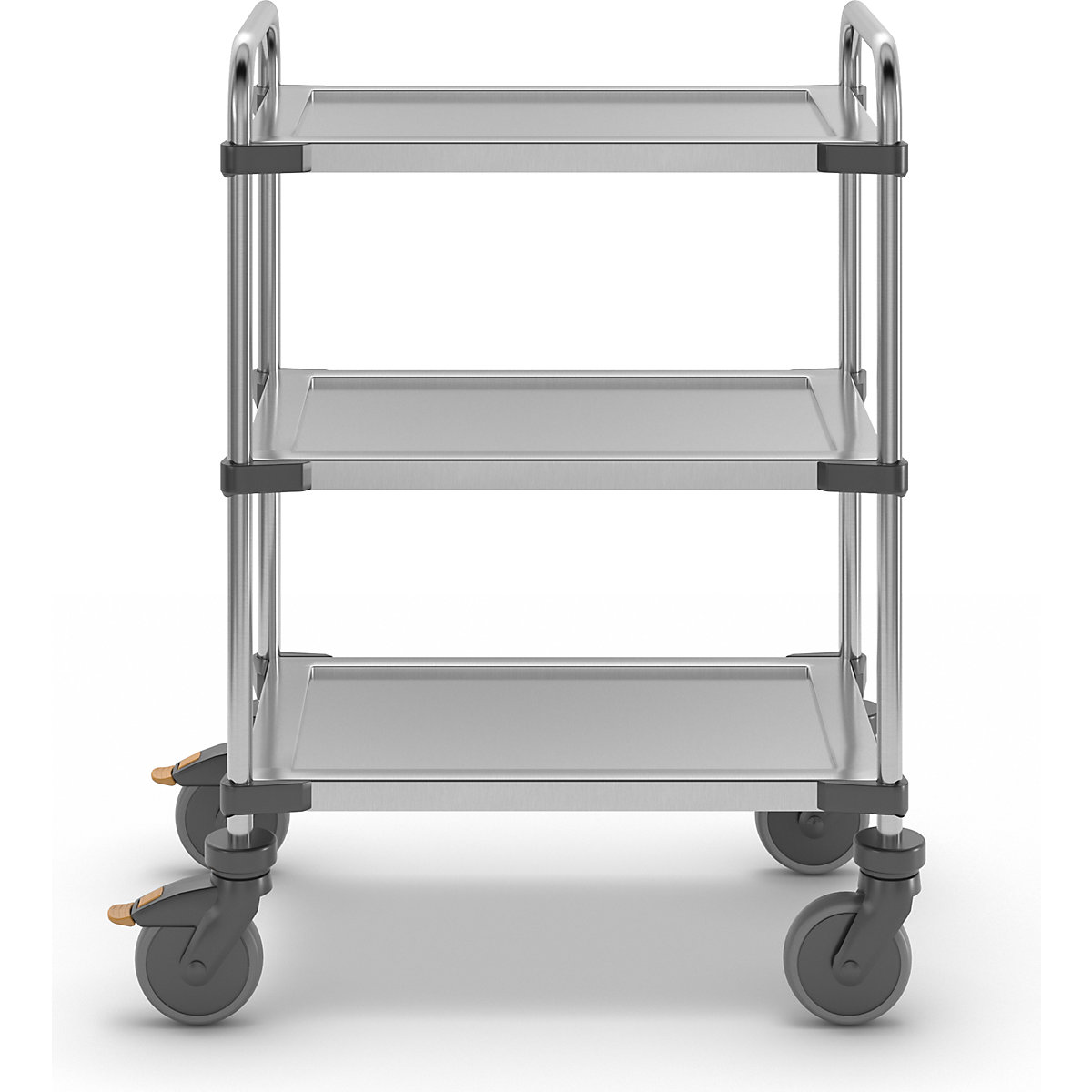 Stolový vozík z ušľachtilej ocele VARITHEK SERVO+ (Zobrazenie produktu 4)-3