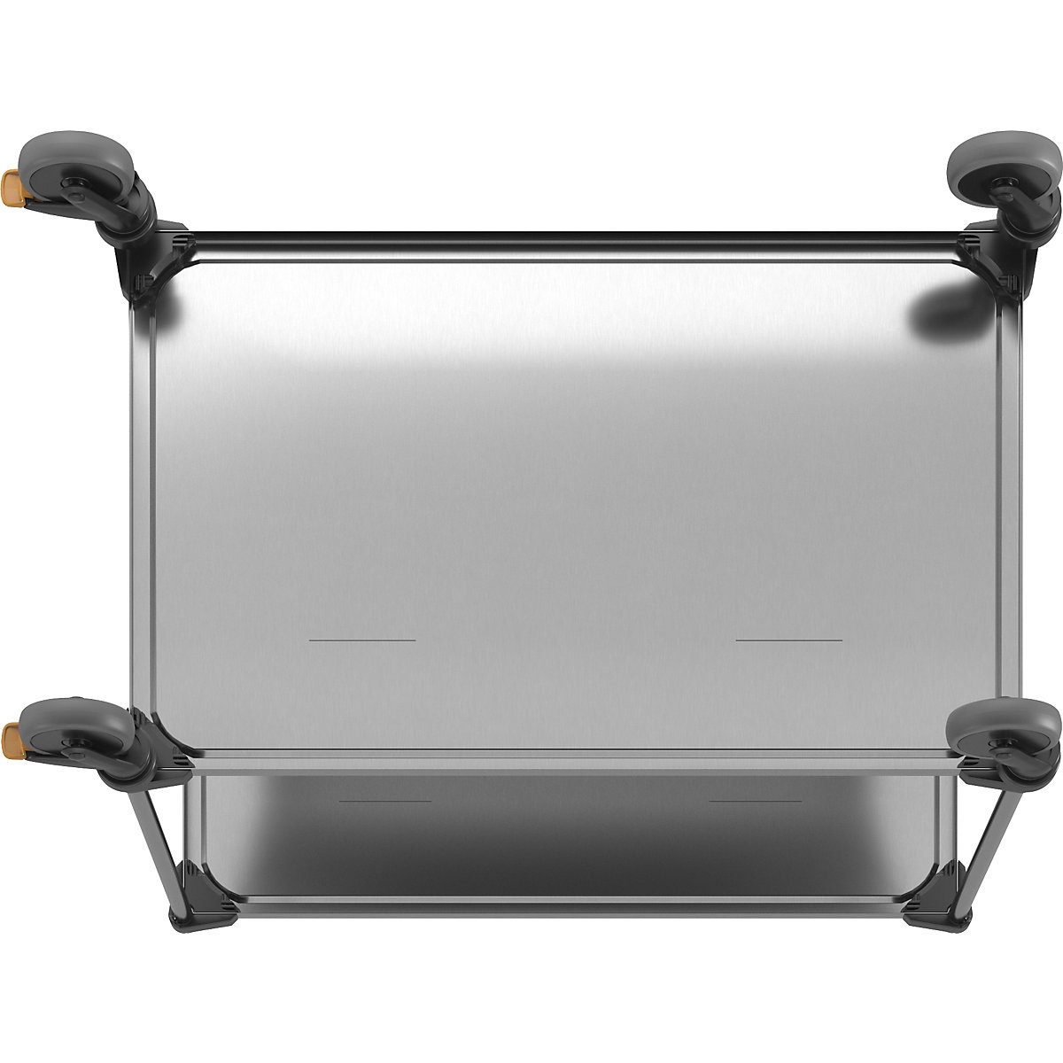 Stolový vozík z ušľachtilej ocele VARITHEK SERVO+ (Zobrazenie produktu 5)-4