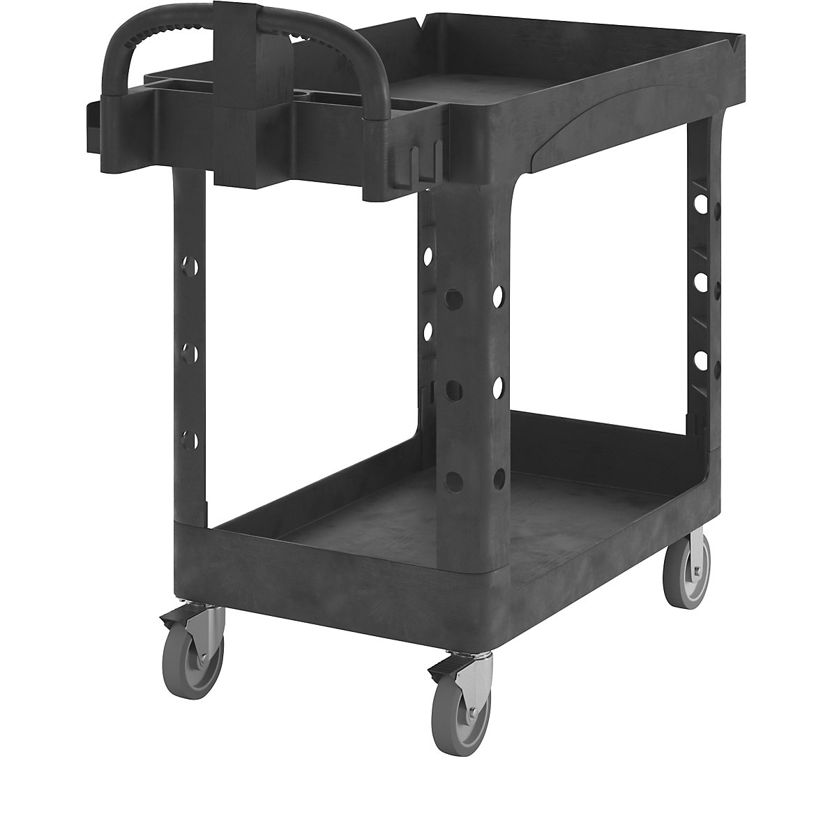 Viacúčelový stolový vozík z plastu – Rubbermaid (Zobrazenie produktu 5)-4