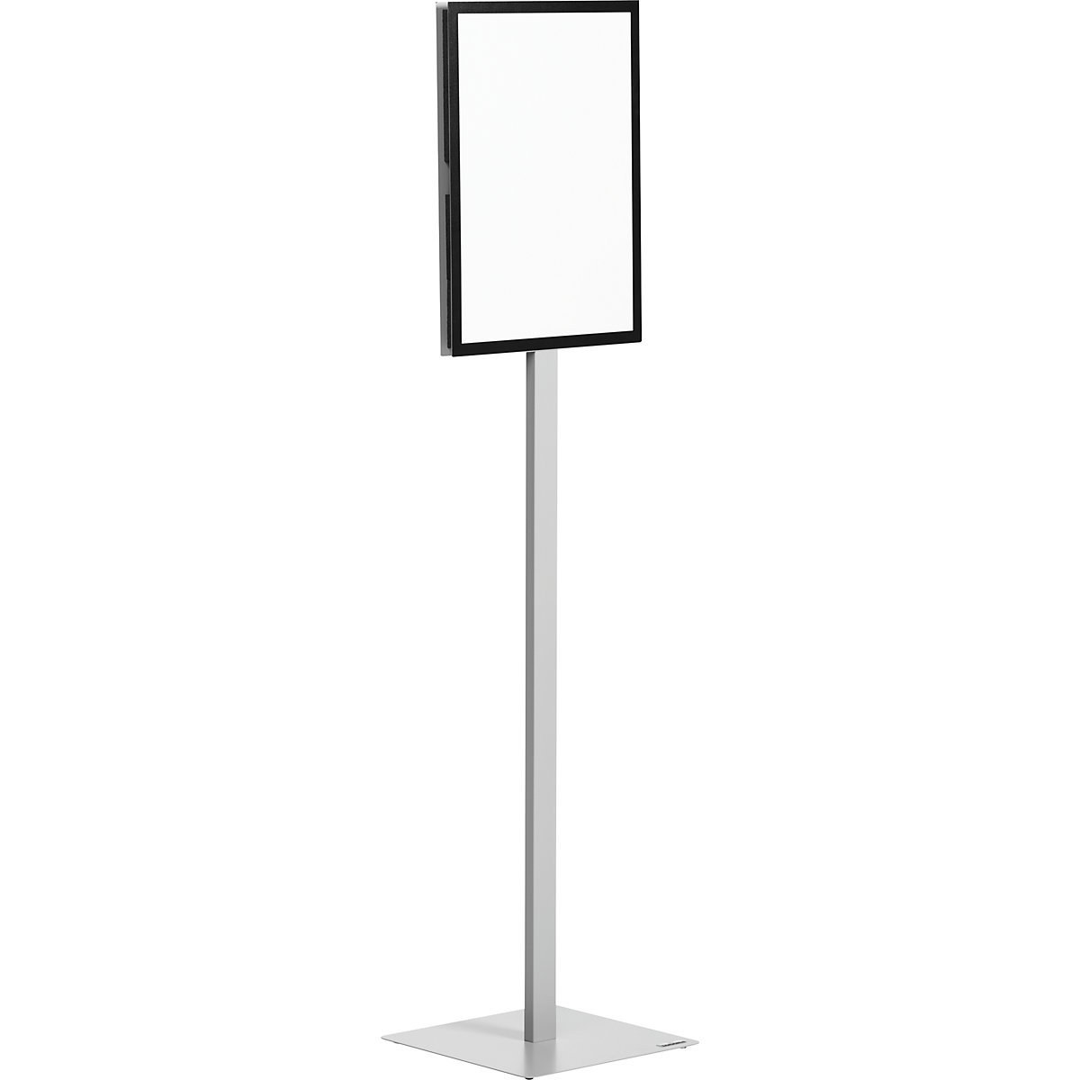 Podlahový stojan INFO STAND BASIC – DURABLE, kov, plast, formát DIN A3, výška 1402 mm-9