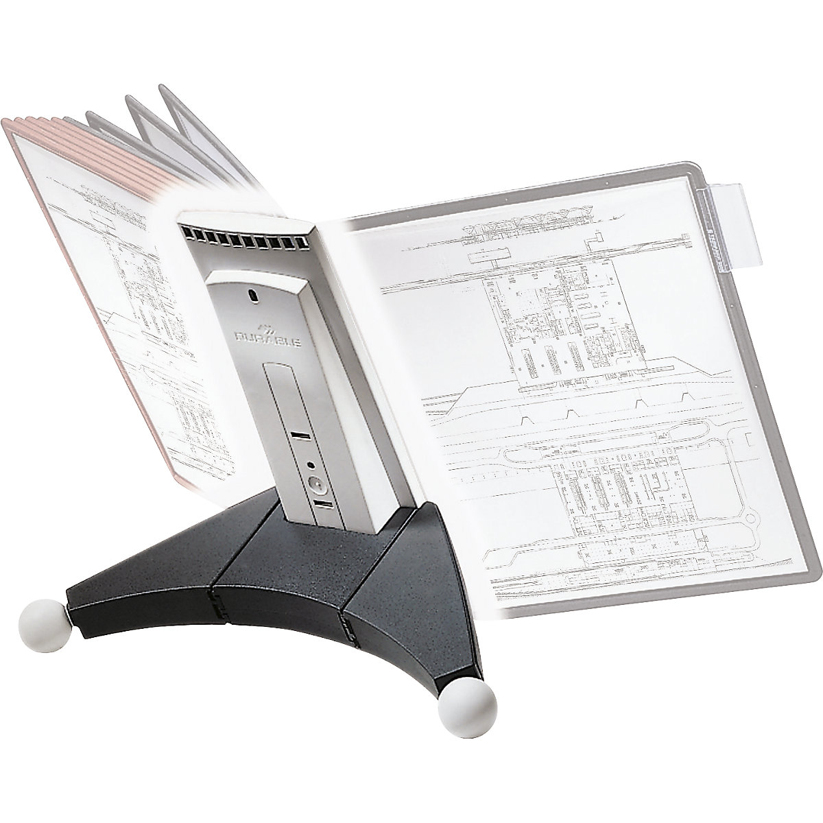 Modulový stolový stojan SHERPA – DURABLE (Zobrazenie produktu 2)-1