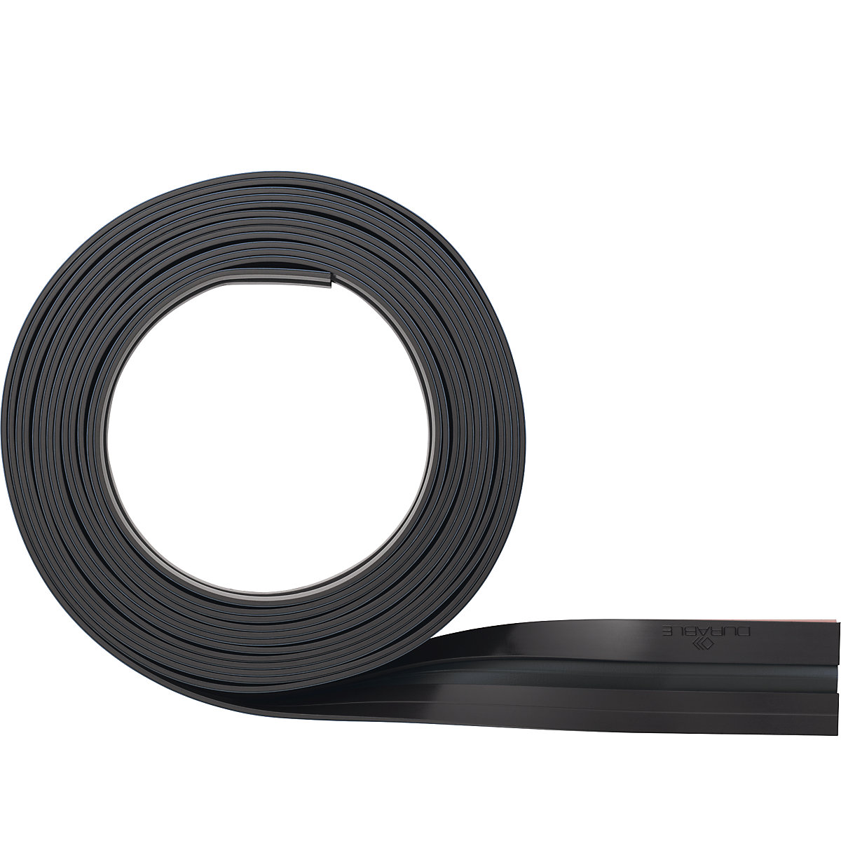 DURAFIX® ROLL samolepiaca magnetická lišta – DURABLE, 5 m na valčeku, OJ 2 ks, čierna