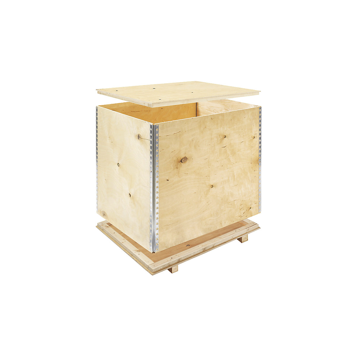 Holzfaltkiste mit Kufen ratioform economy