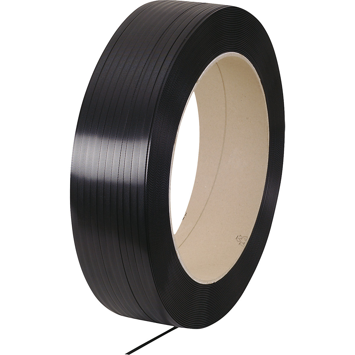 Umreifungsband PP, Bandlänge 2000 m, Bandbreite 12,7 mm, Stärke 0,7 mm, schwarz, ab 10 Stück-1