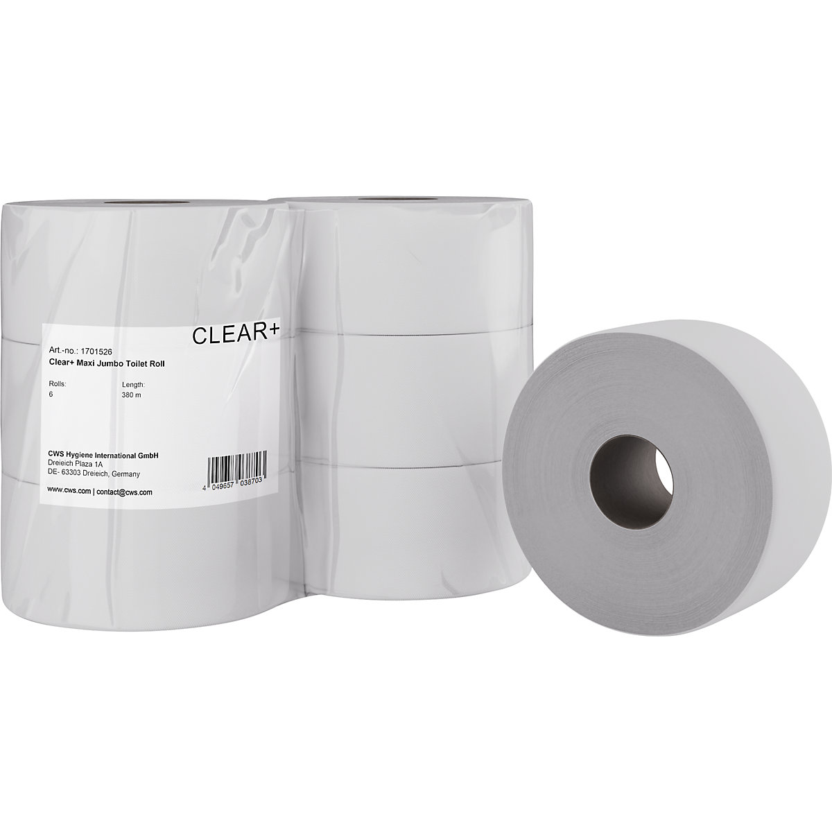 Toilettenpapier Clear+ CWS