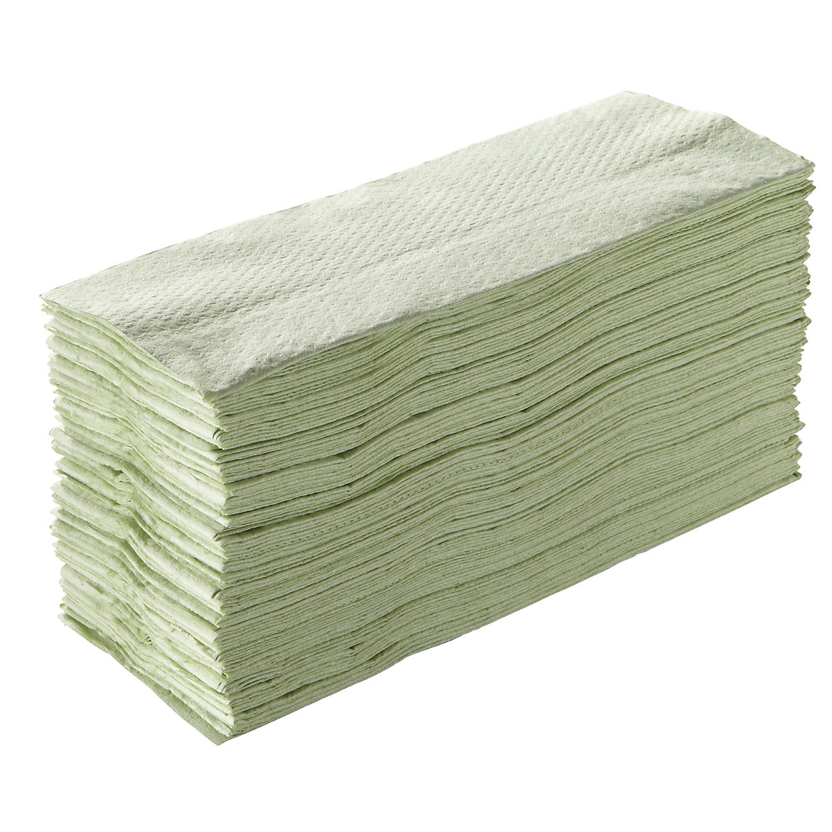 TORK – Folded paper towels, layer folded tissue, green, pack of 2560 towels