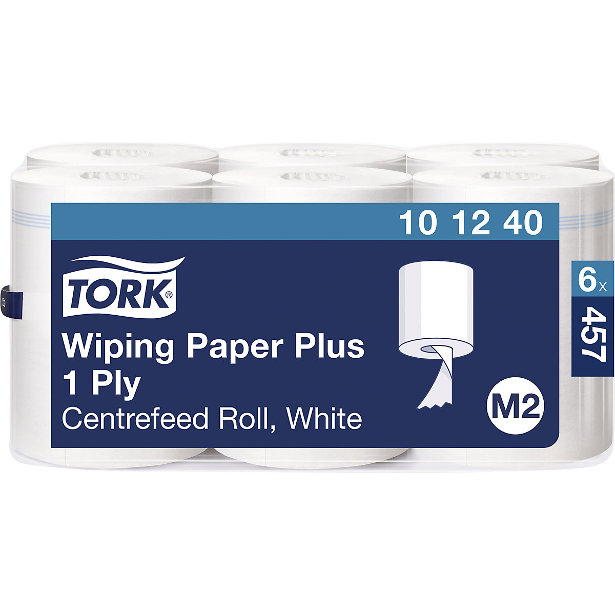 Strong multi-purpose centrefeed paper wipes – TORK (Product illustration 2)-1