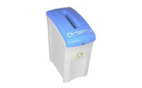 Recyclable waste collector, secure waste paper collector