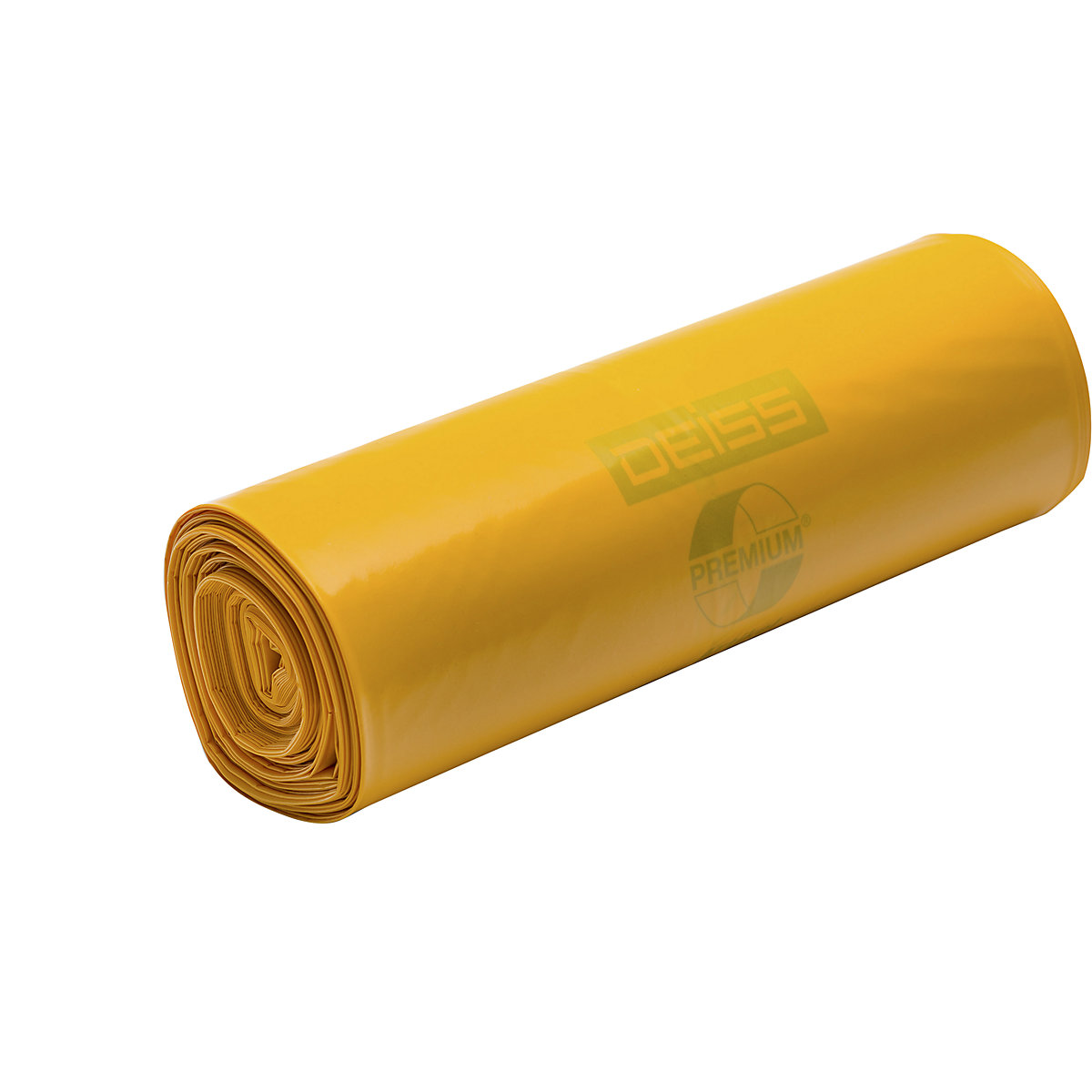 Sacs Poubelle Premium Deiss - 700x1100x0.07 Mm, Bleu, Lot De 25, Capacité 120L, Polyéthylène Recyclé Haute Résistance