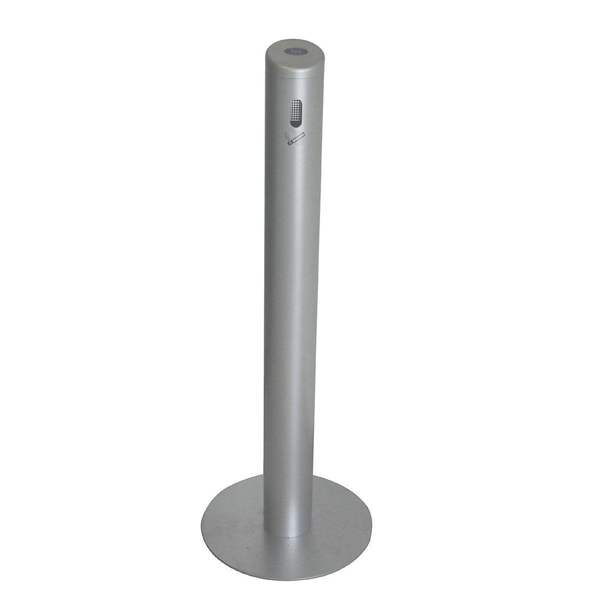 Pedestal ashtray, capacity 3 l, silver