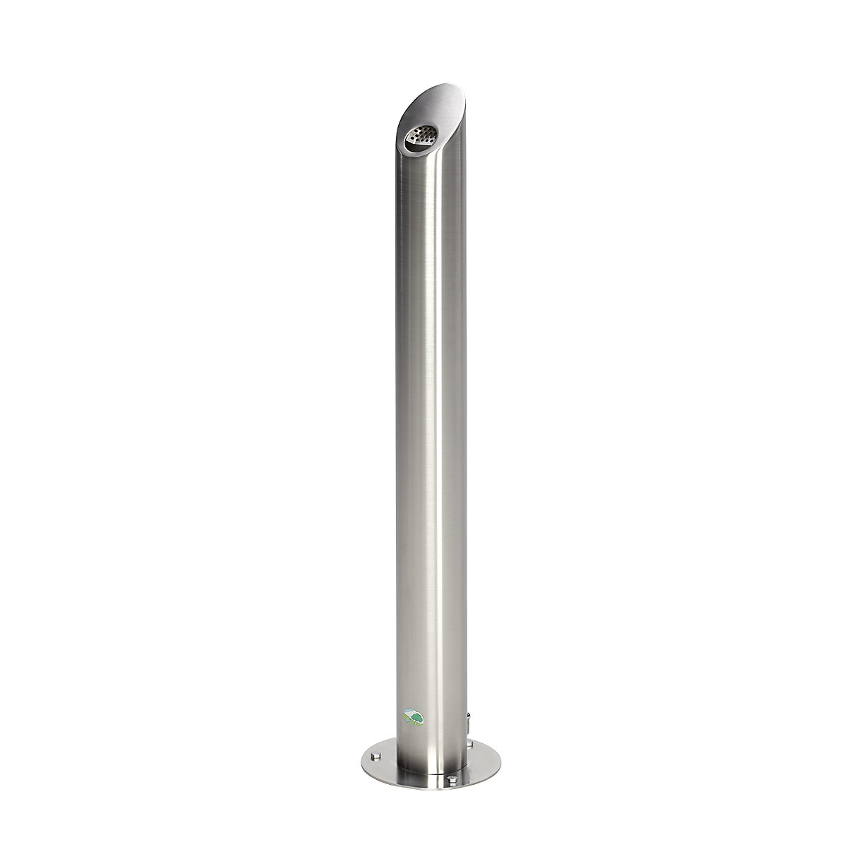 VAR – Stainless steel pedestal ashtray, lockable (Product illustration 3)