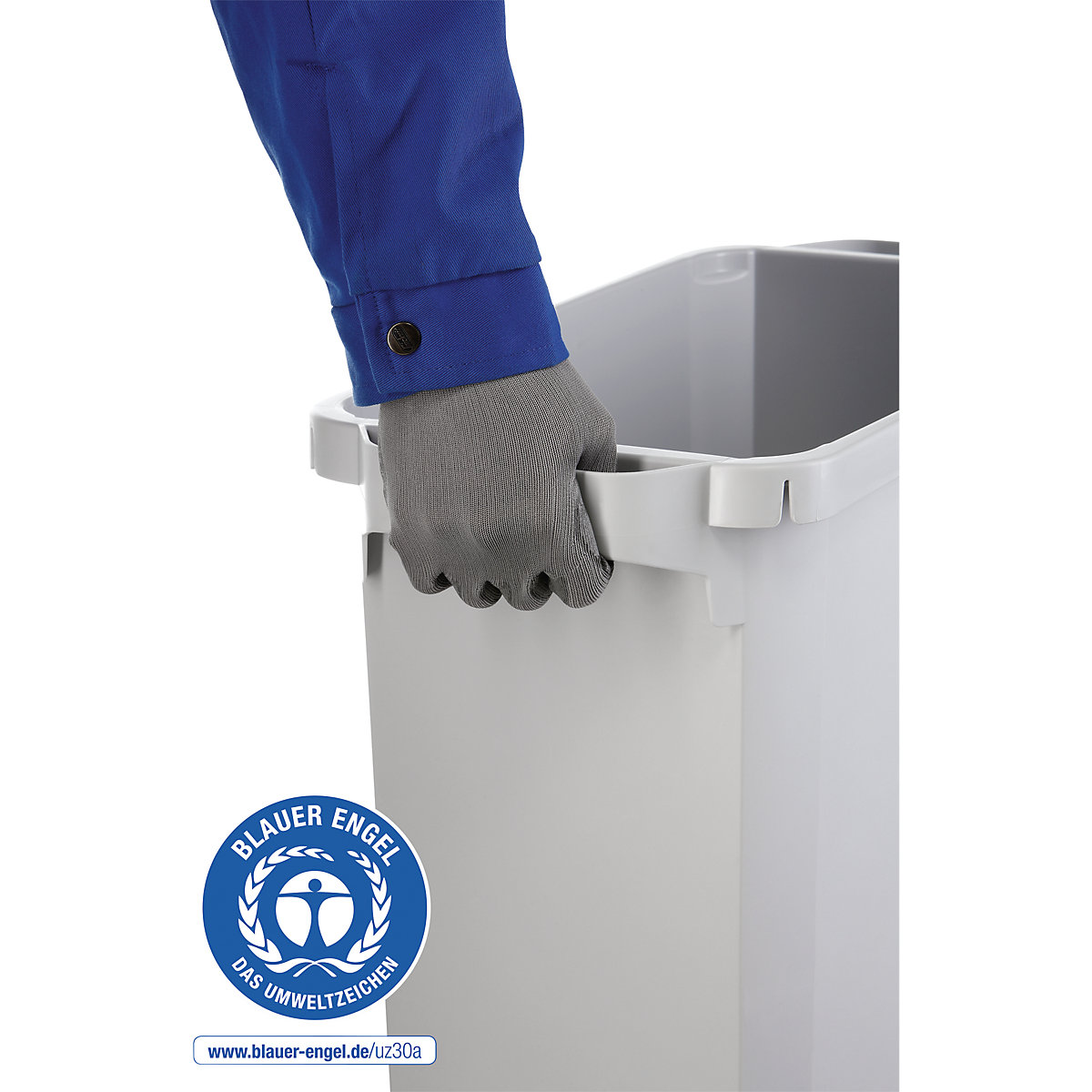 DURABIN® ECO recyclable waste container – DURABLE (Product illustration 8)-7