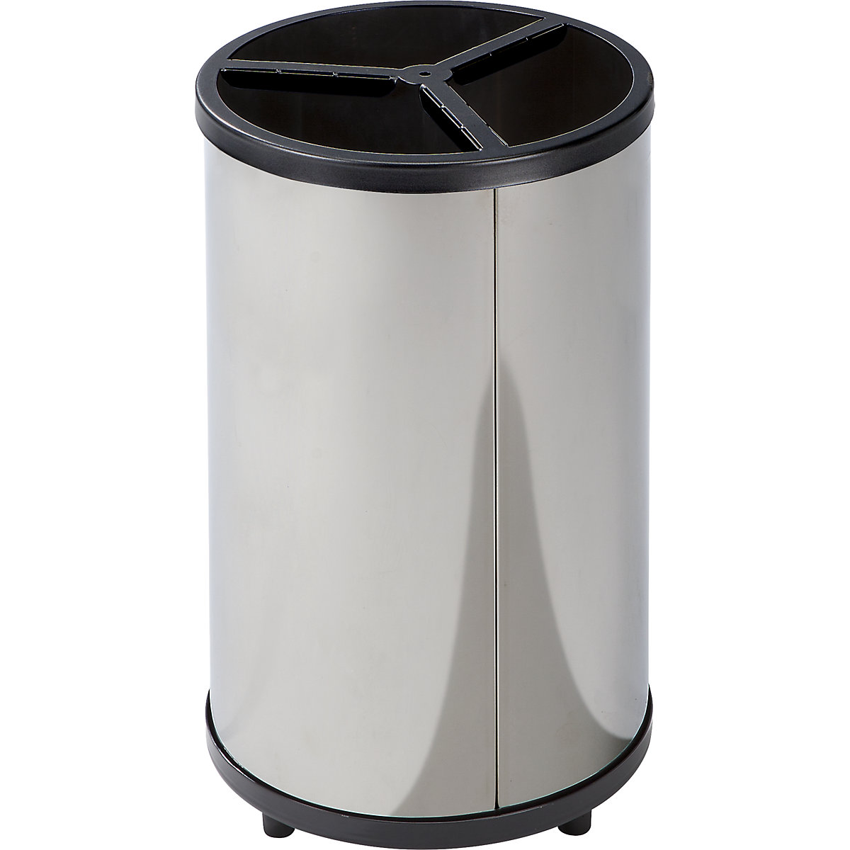 Recyclable waste collector, round - VAR