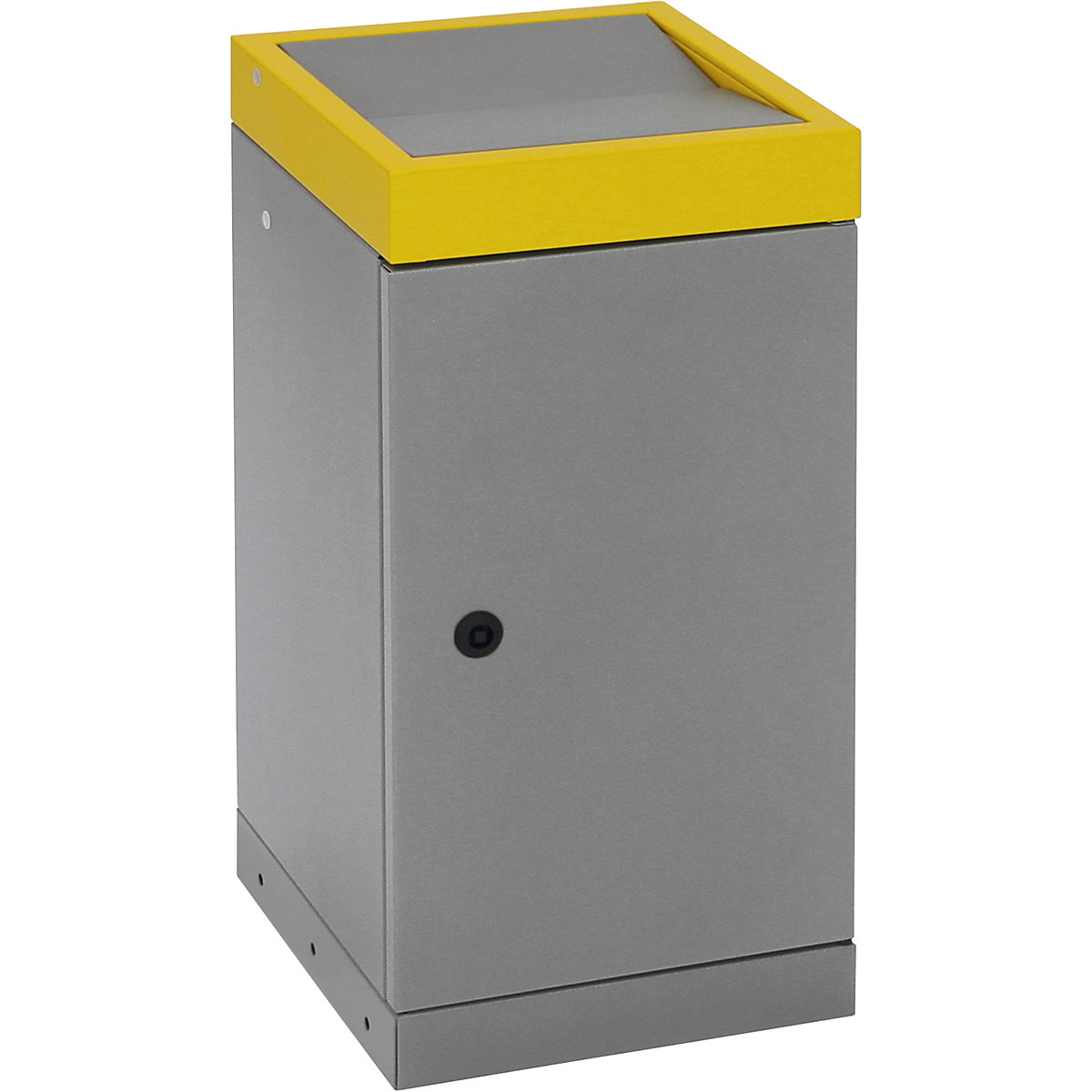 Recyclable waste collector with hinged door (Product illustration 2)-1