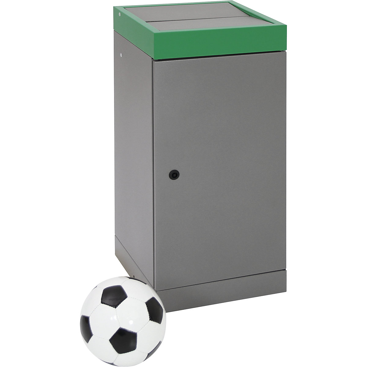 Recyclable waste collector with hinged door (Product illustration 22)-21