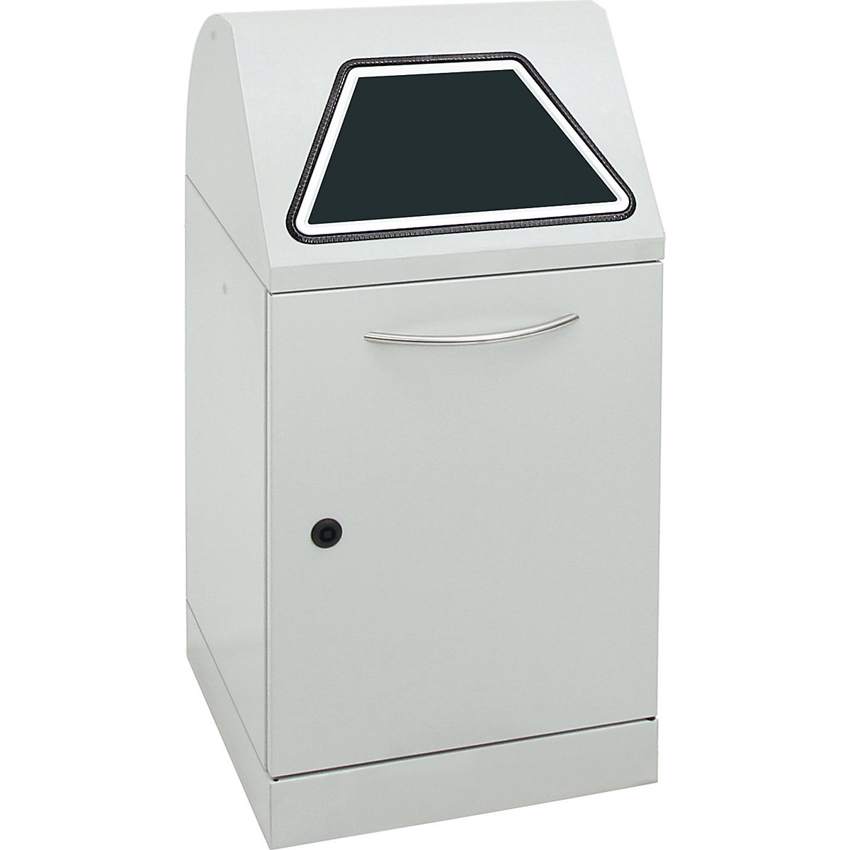 Recyclable waste container, manually operated access flap (Product illustration 3)-2