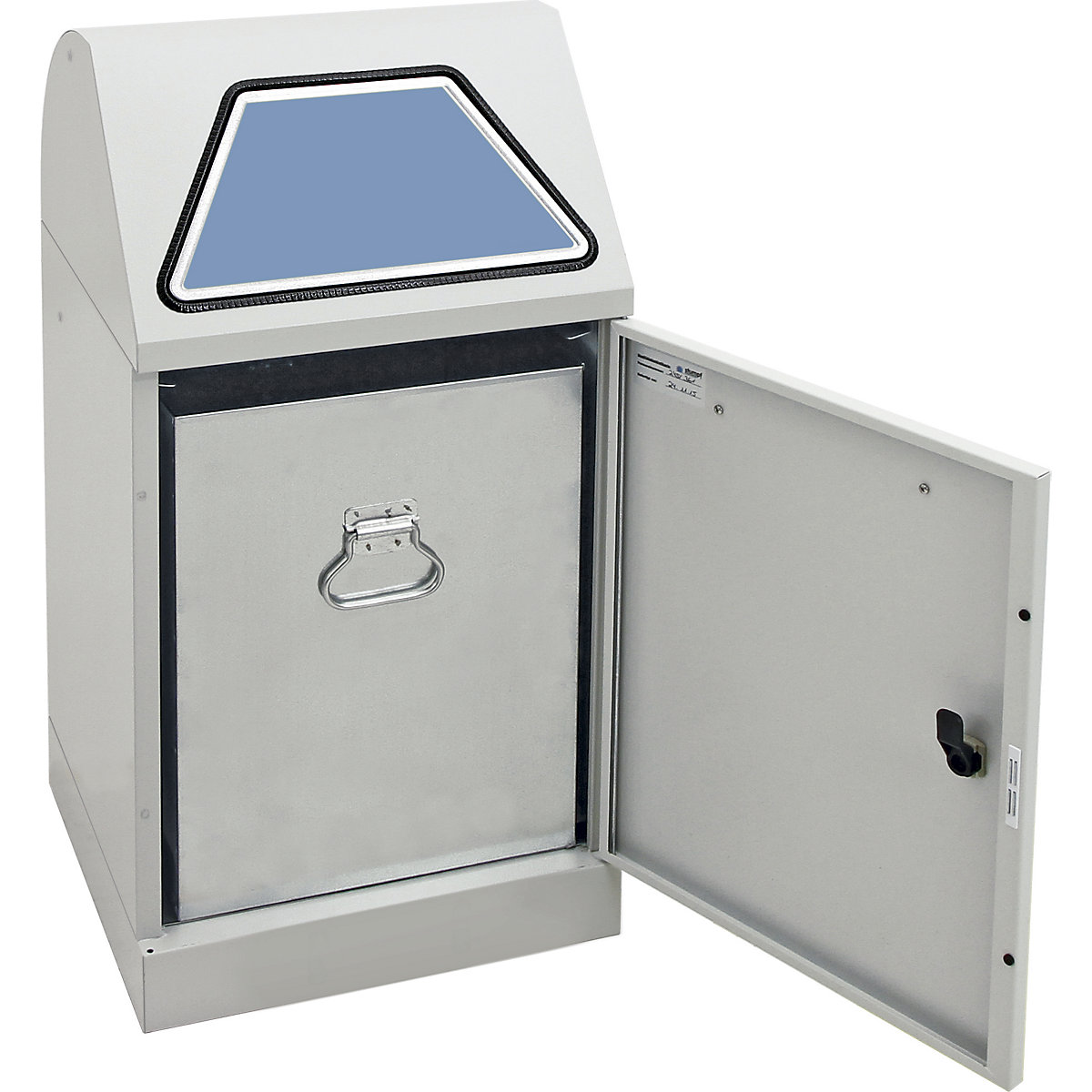 Recyclable waste container, manually operated access flap (Product illustration 41)-40