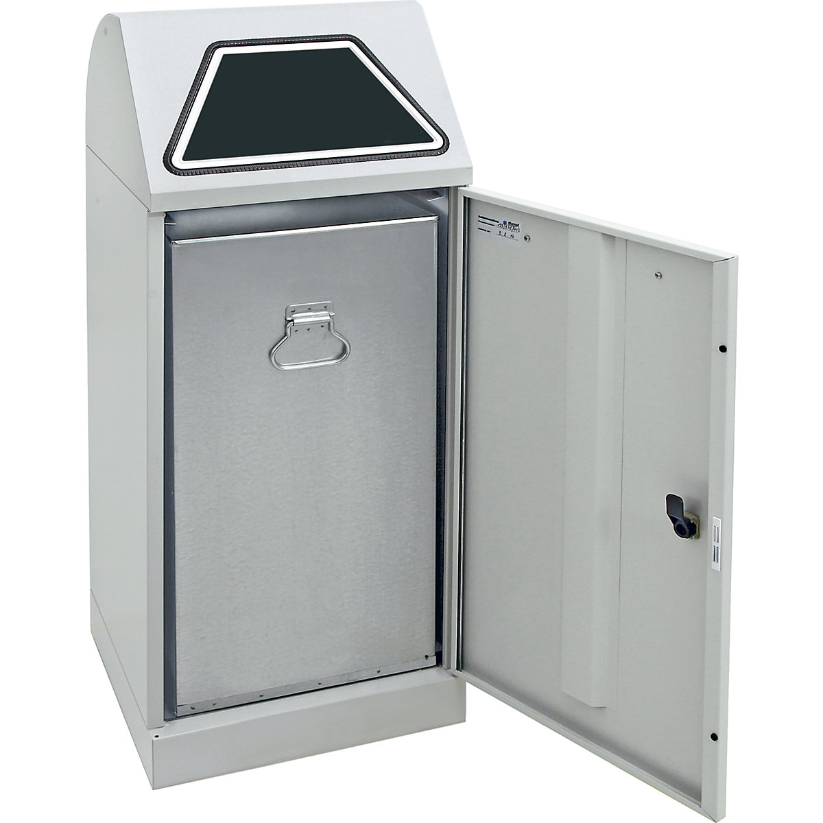 Recyclable waste container, manually operated access flap (Product illustration 40)-39