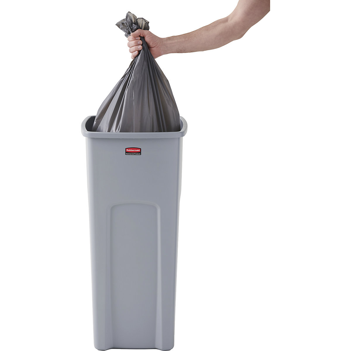 UNTOUCHABLE® recyclable waste container – Rubbermaid (Product illustration 2)-1