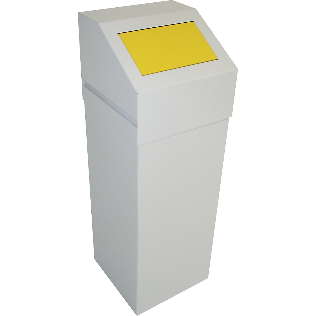 Waste separation system, capacity 65 l, with yellow lid
