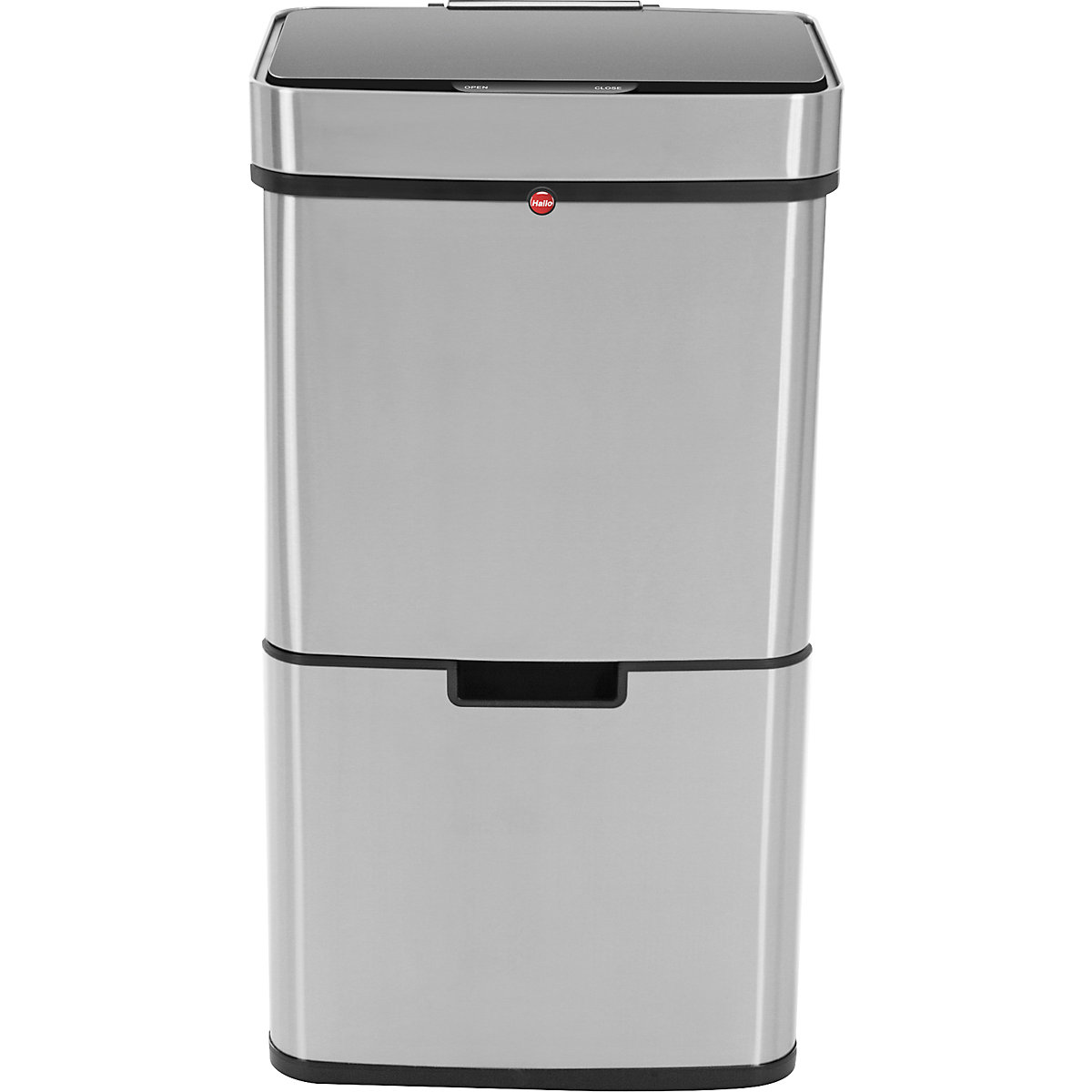 Öko Vario XL recyclable waste collector Hailo with sensor, 2 x 25 l