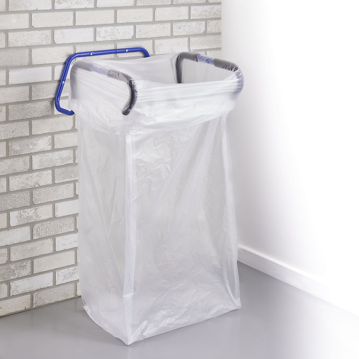 Wall mounted waste sack holder set – Mottez (Product illustration 3)-2