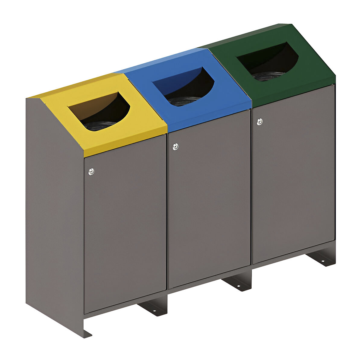 Berlin outdoor recyclable waste collector - PROCITY