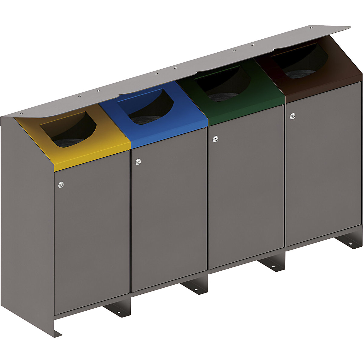 Berlin outdoor recyclable waste collector - PROCITY
